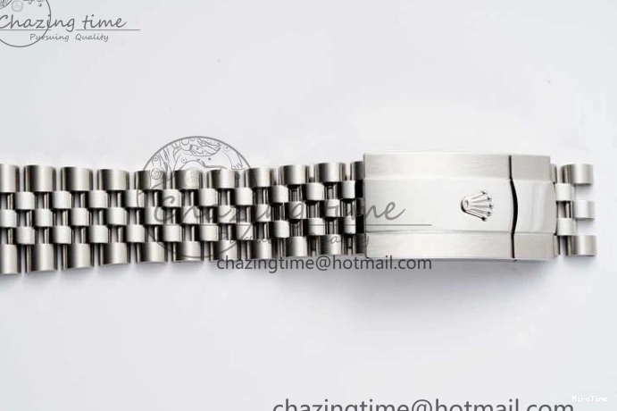 MiroTime 1227 Youthful DateJust 36 SS 116234 VSF 1:1 Best Edition 904L Steel Green Leaf Dial on Jubilee Bracelet VS 2056